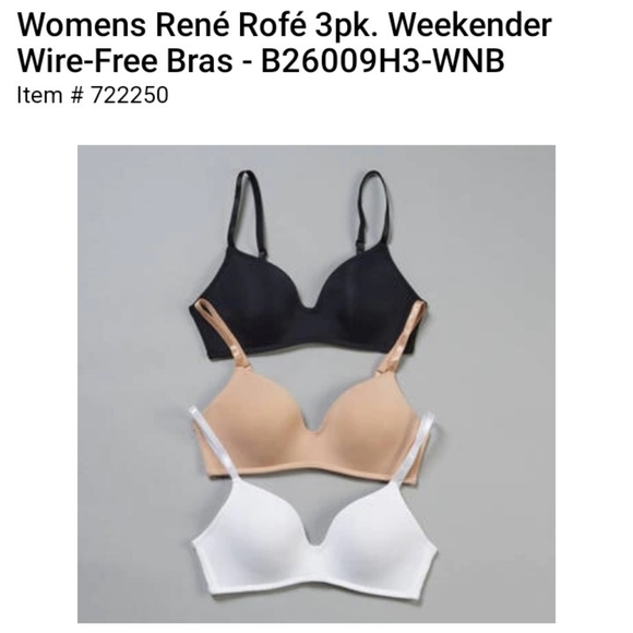 Rene Rofe 3 bras - Picture 3 of 3